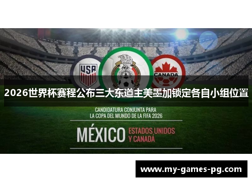 2026世界杯赛程公布三大东道主美墨加锁定各自小组位置 2026世界杯赛程公布三大东道主美墨加锁定各自小组位置